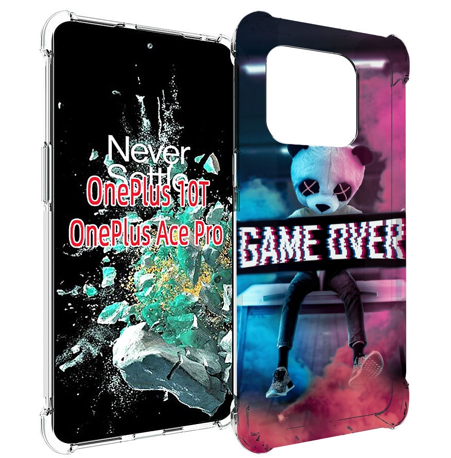 

Чехол MyPads картина-панда для OnePlus 10T, Прозрачный, Tocco