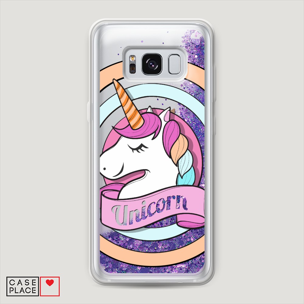 

Чехол Awog на Samsung Galaxy S8 Plus "Unicorn зефирный", Разноцветный, 24892-1