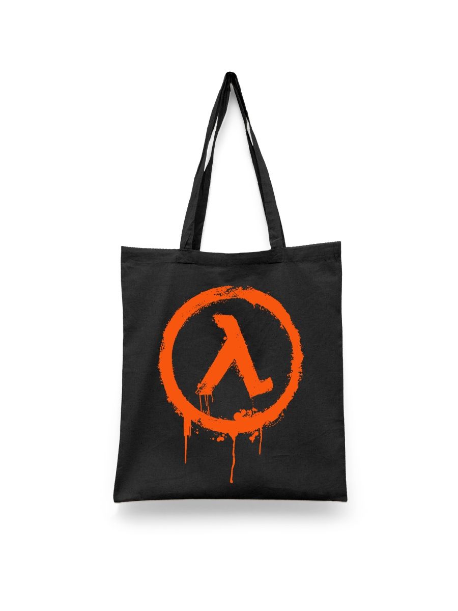 

Шоппер унисекс Каждому Своё Half-Life/Гордон Фримен GMHL2 черный, Half-Life/Гордон Фримен GMHL2