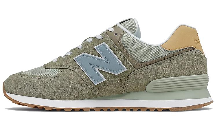 

Кроссовки унисекс New Balance NB 574 хаки 44 EU, NB 574