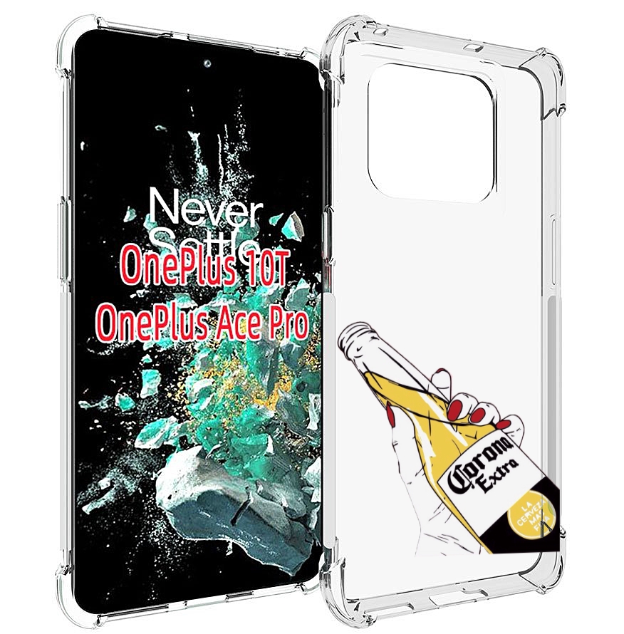 

Чехол MyPads корона екстра для OnePlus 10T, Прозрачный, Tocco