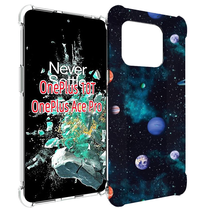 

Чехол MyPads космическое-пространство для OnePlus 10T, Прозрачный, Tocco