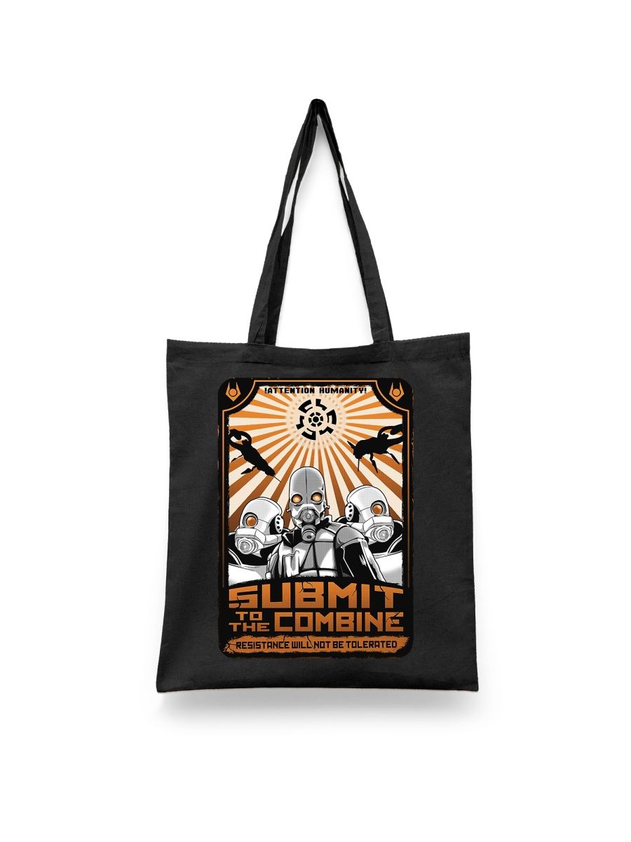 

Шоппер унисекс Каждому Своё Half-Life/Гордон Фримен GMHL23 черный, Half-Life/Гордон Фримен GMHL23