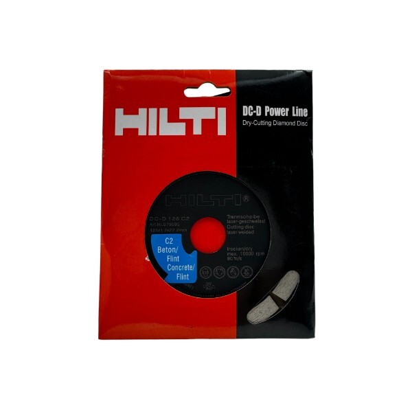 

Диск отрезной алмазный HILTI АГ376595 125 мм, сегментный, DC-D125 C2