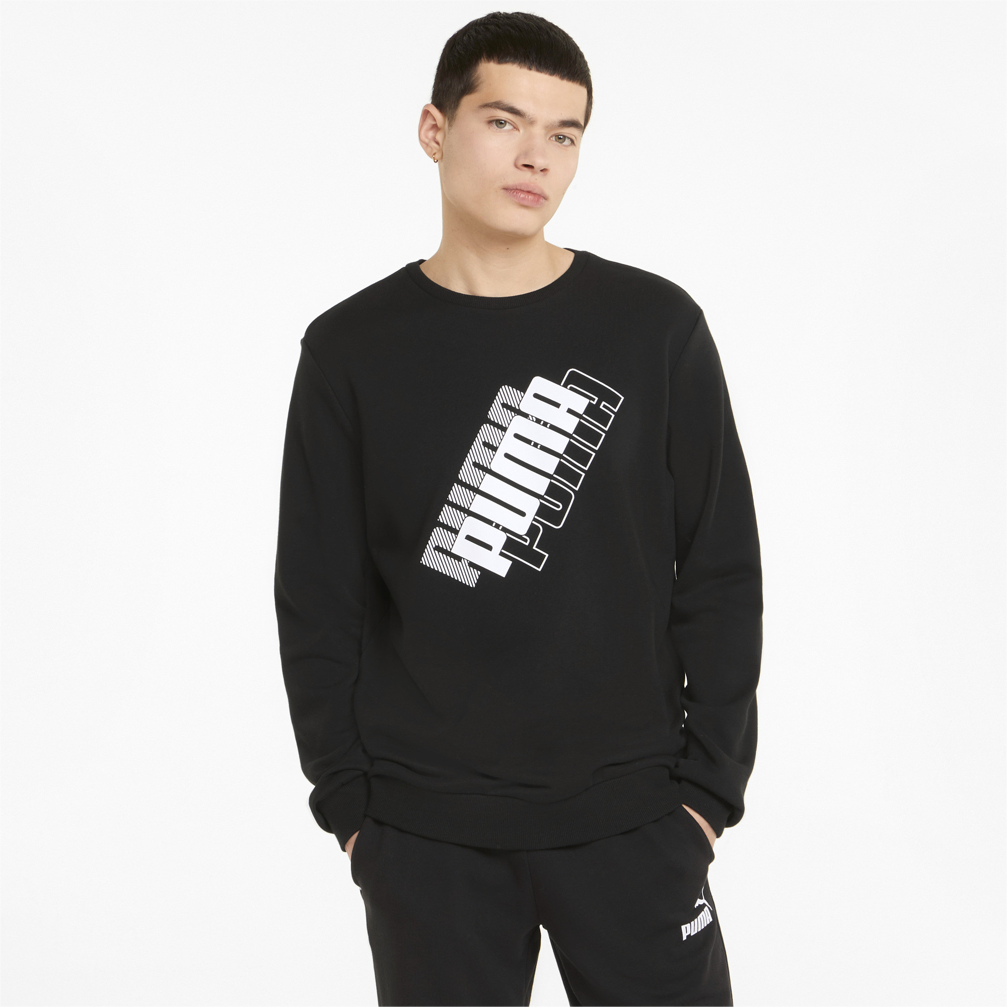 

Свитшот мужской PUMA 847377 черный M, 847377