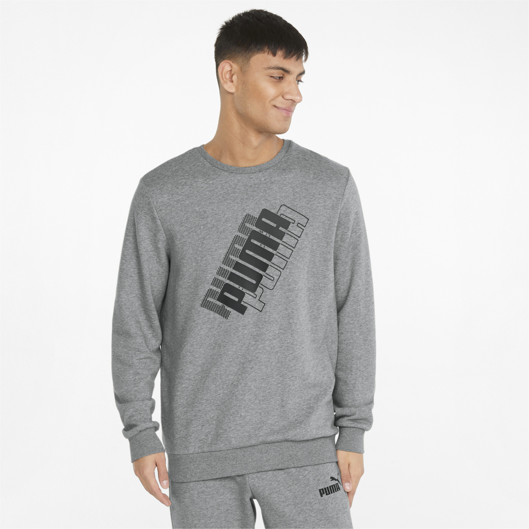 

Свитшот мужской PUMA 847377 серый L, 847377