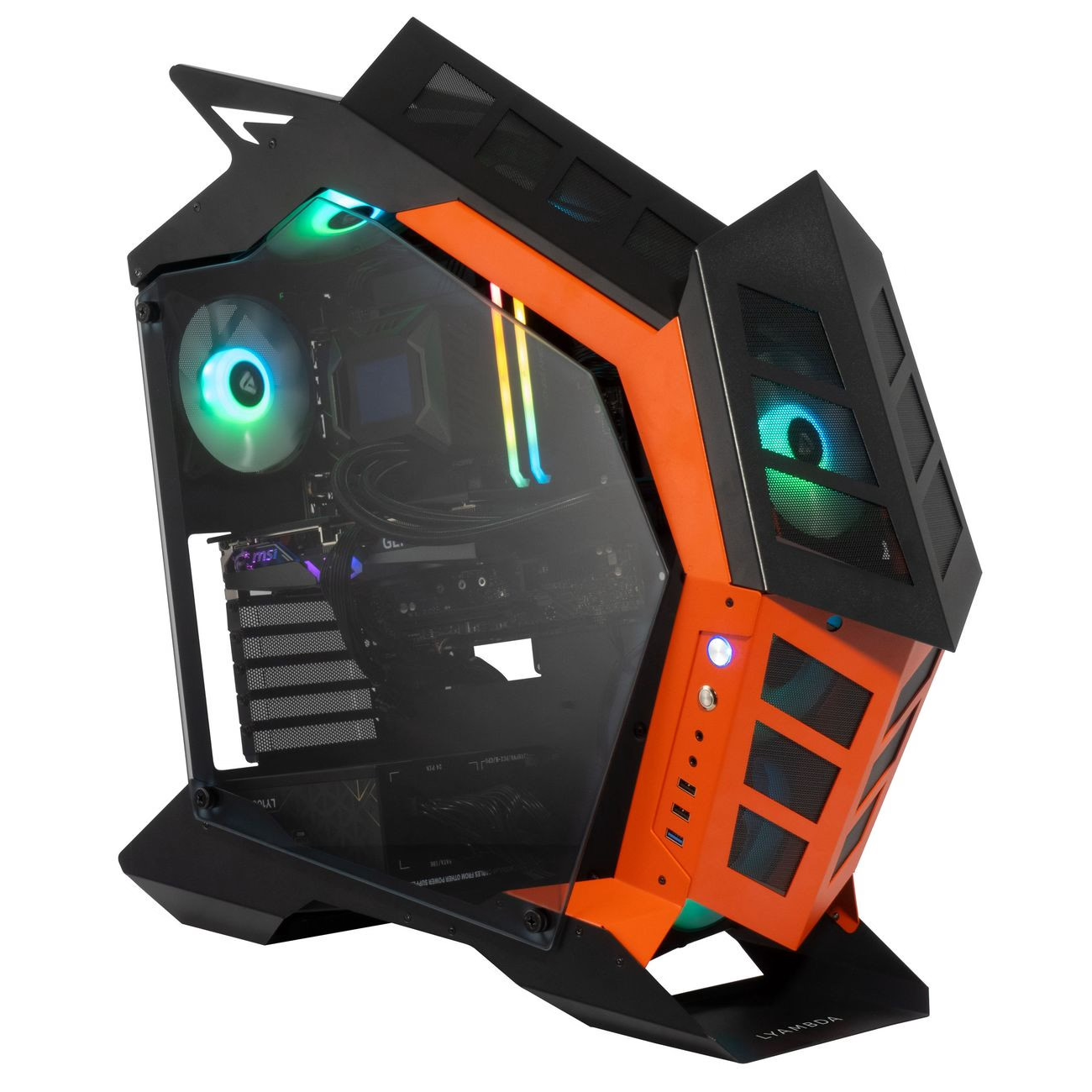 

Настольный компьютер LYAMBDA L-GM171122-BB черный, оранжевый, L-GM171122-BB