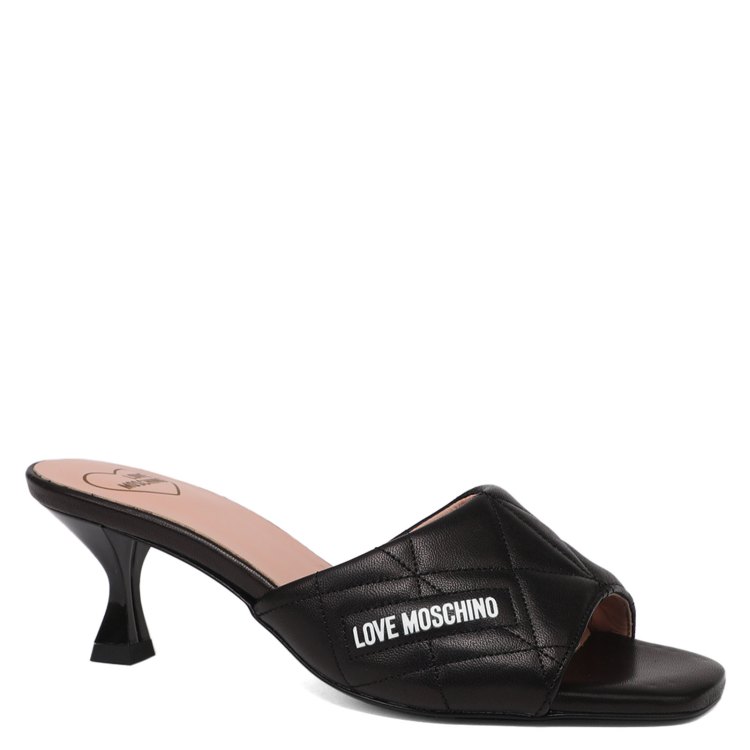 

Мюли женские Love Moschino JA28025G черные 35 EU, Черный, JA28025G
