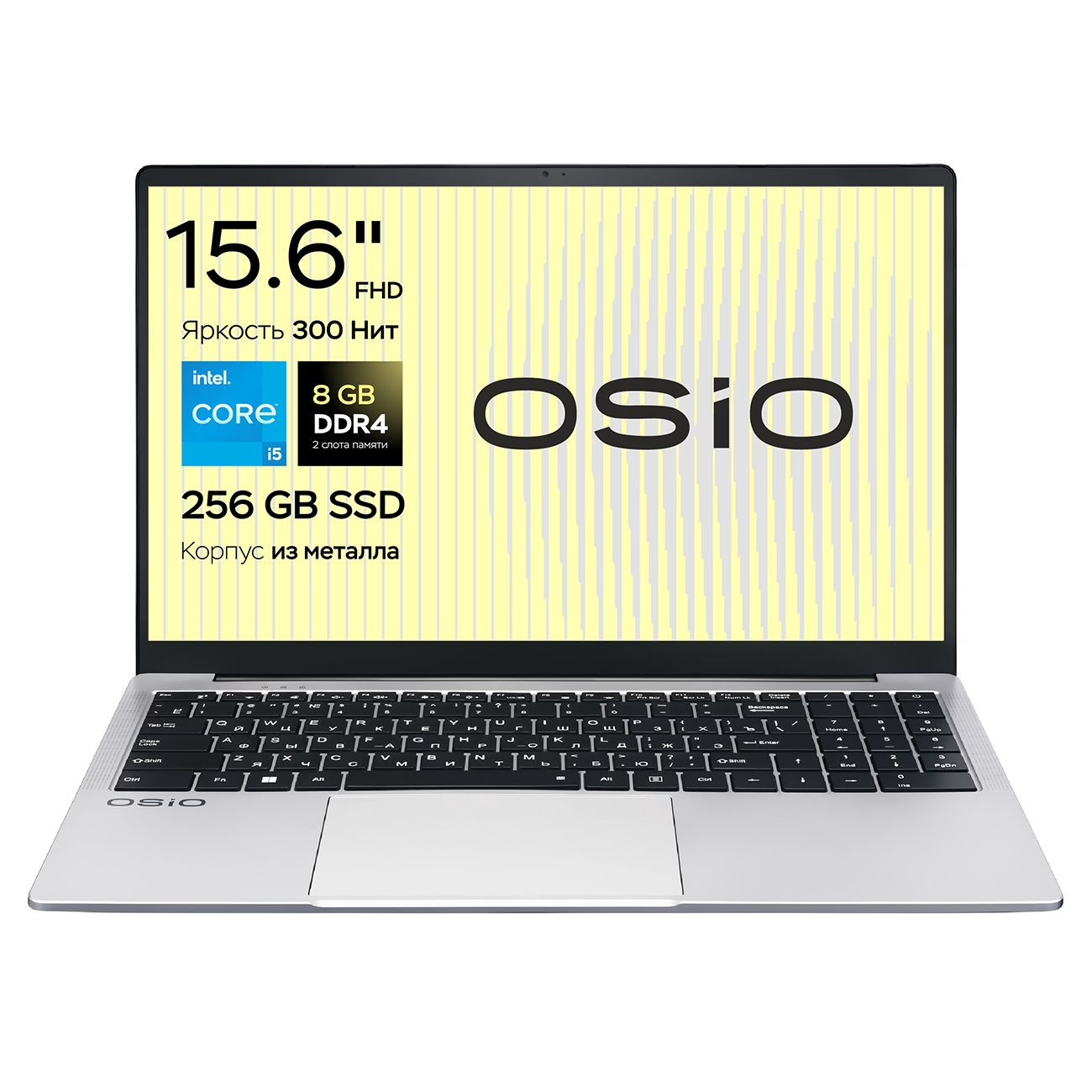 

Ноутбук OSIO FocusLine F150i-006 Gray, FocusLine F150i-006