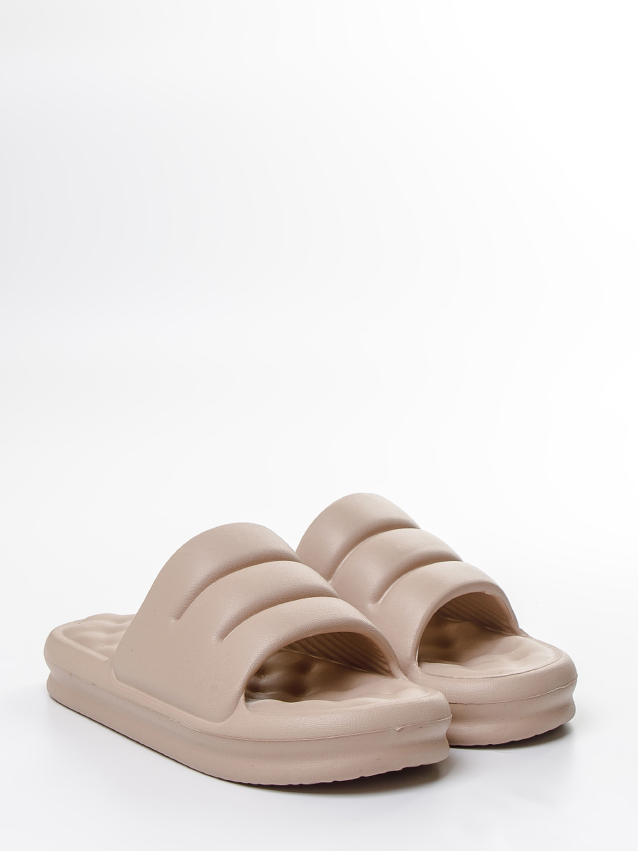 

Сланцы женские LAUF! 404-4beige бежевые 36 RU, 404-4beige