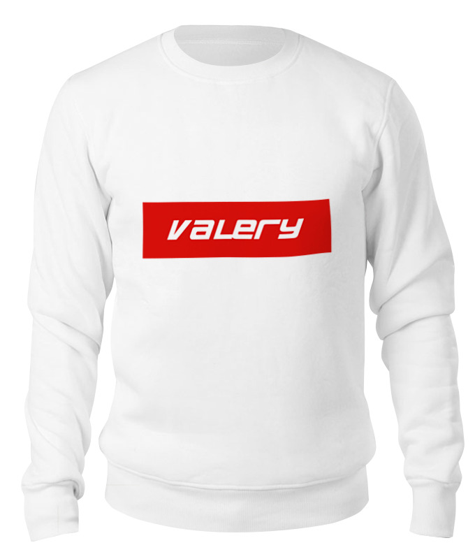 

Свитшот унисекс Printio Valery белый M, Valery