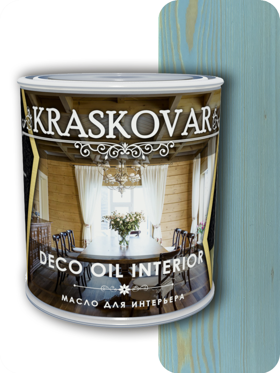 

Масло для интерьера Kraskovar Deco Oil Interior Волна 0,75л