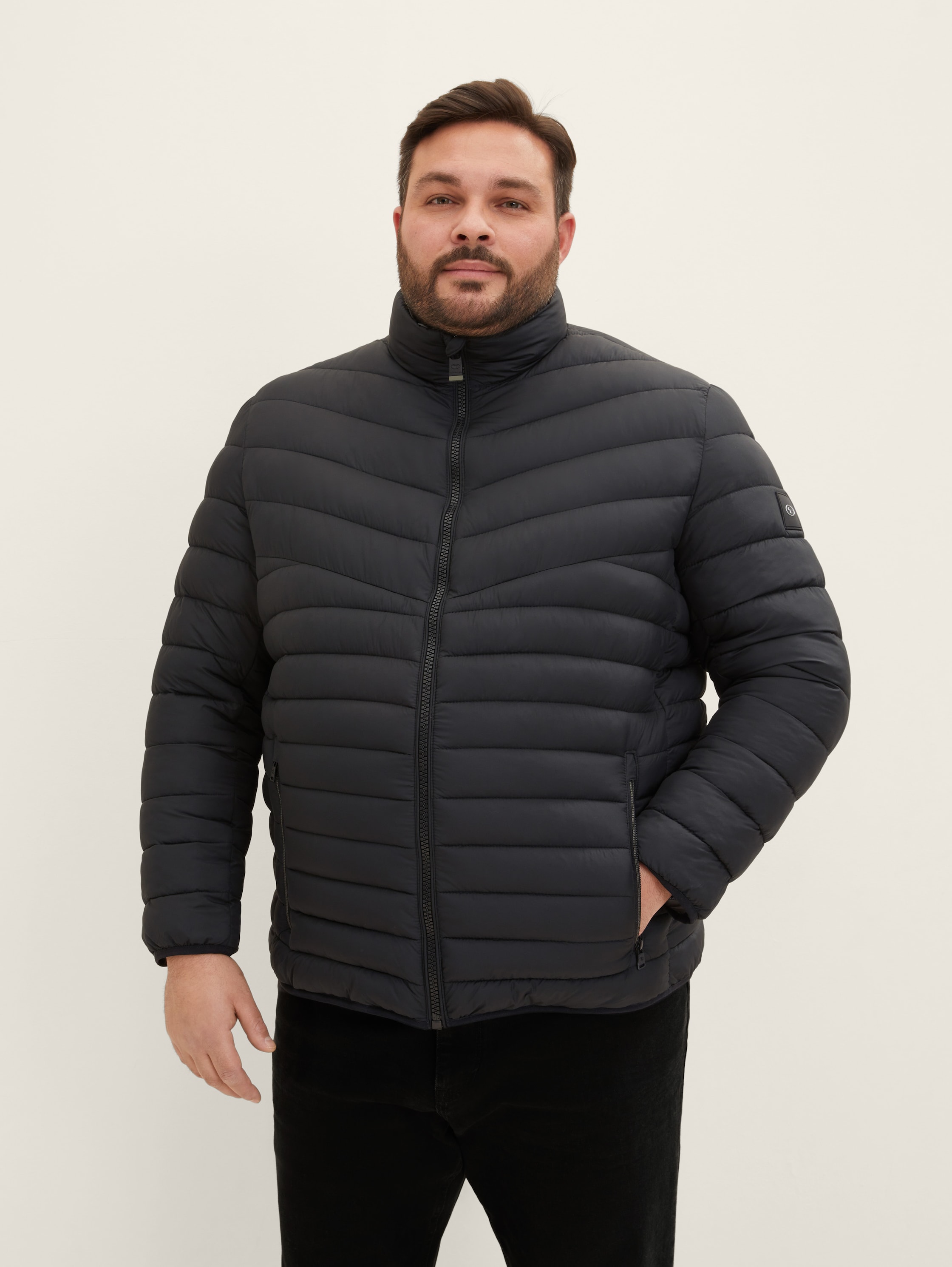 

Куртка мужская TOM TAILOR 1035819 черная 3XL, Черный, 1035819
