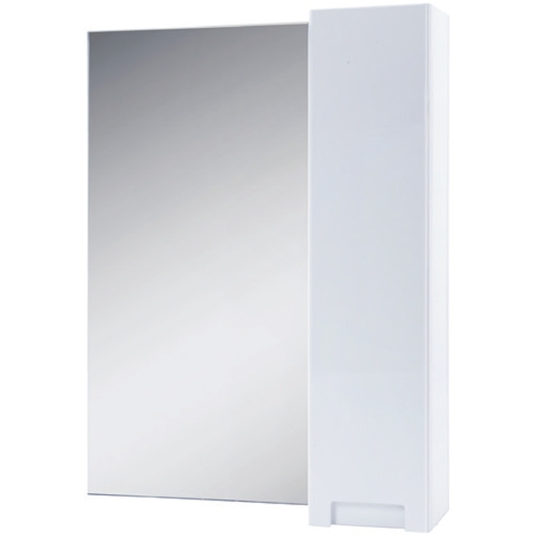 

Зеркало со шкафом Bellezza Пегас 70 R 4610411001013 Белое, Белый, Пегас