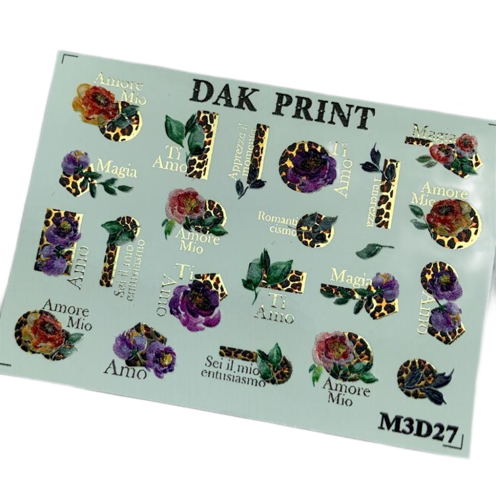 

Слайдер Dak Print M3D27