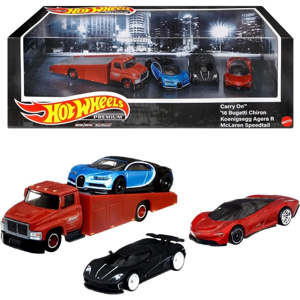 Легковой транспорт; набор машинок; эвакуатор Hot Wheels GMH39-HCR54