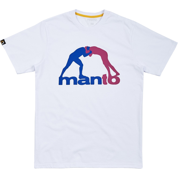 Футболка мужская MANTO fig588 белая 50-L