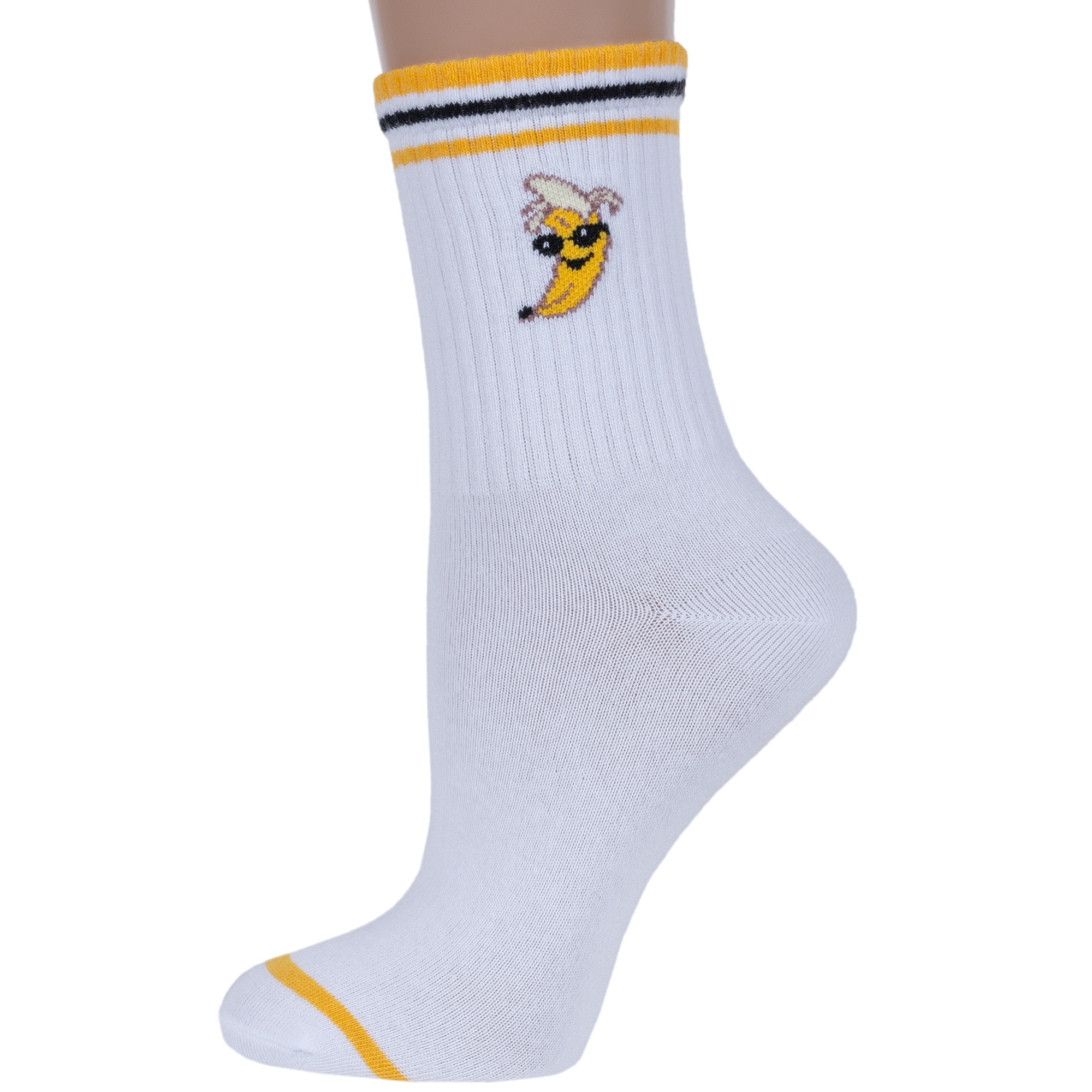 

Детские носки Брестские (БЧК) рис. 372, белые, р. 21-22, 21С3076