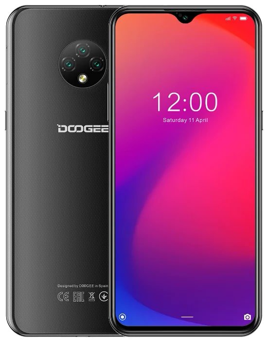 Смартфон Doogee X95 3/16GB Starry Black (X95_3+16_Starry Black)