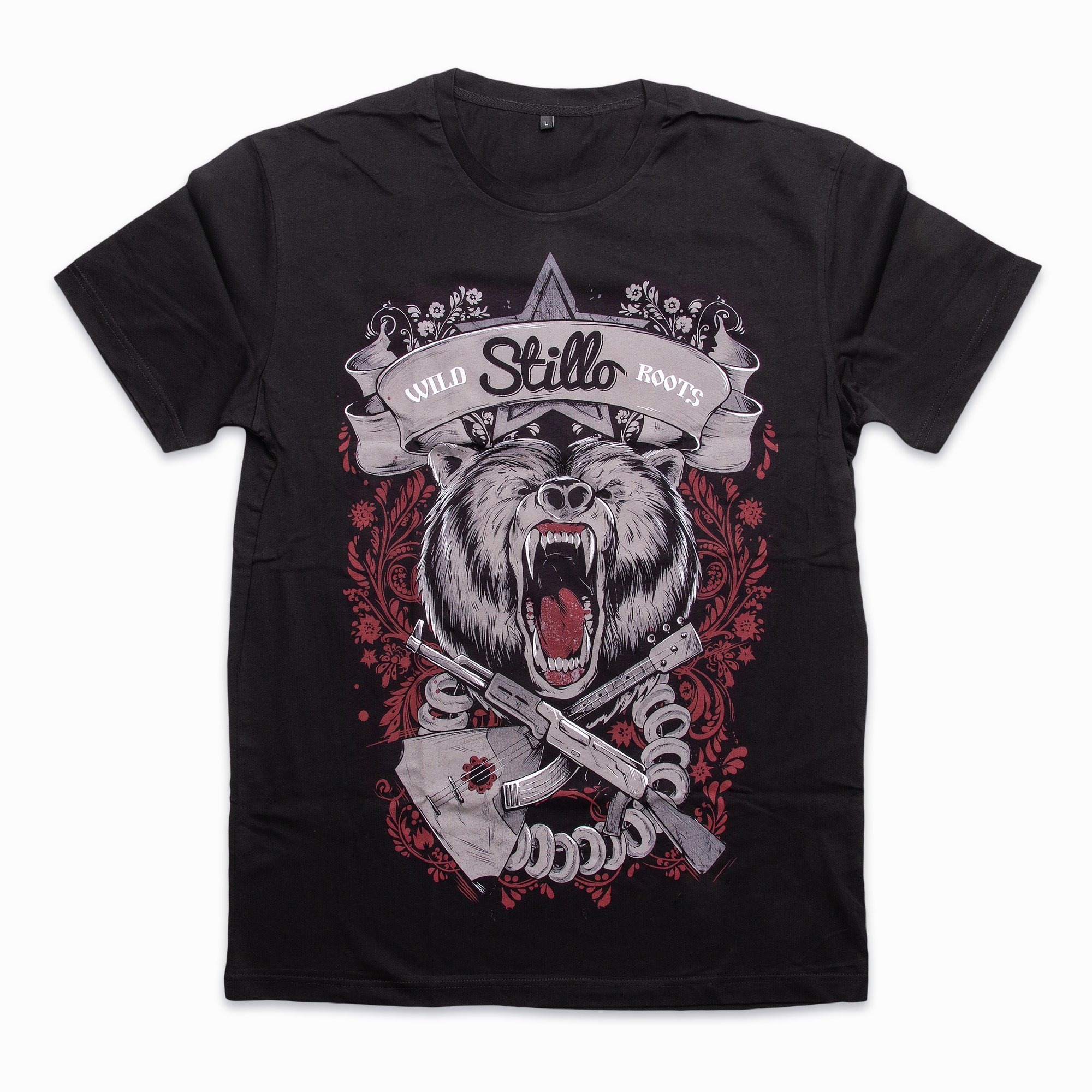 Футболка мужская Stillo sti008 черная 48-M