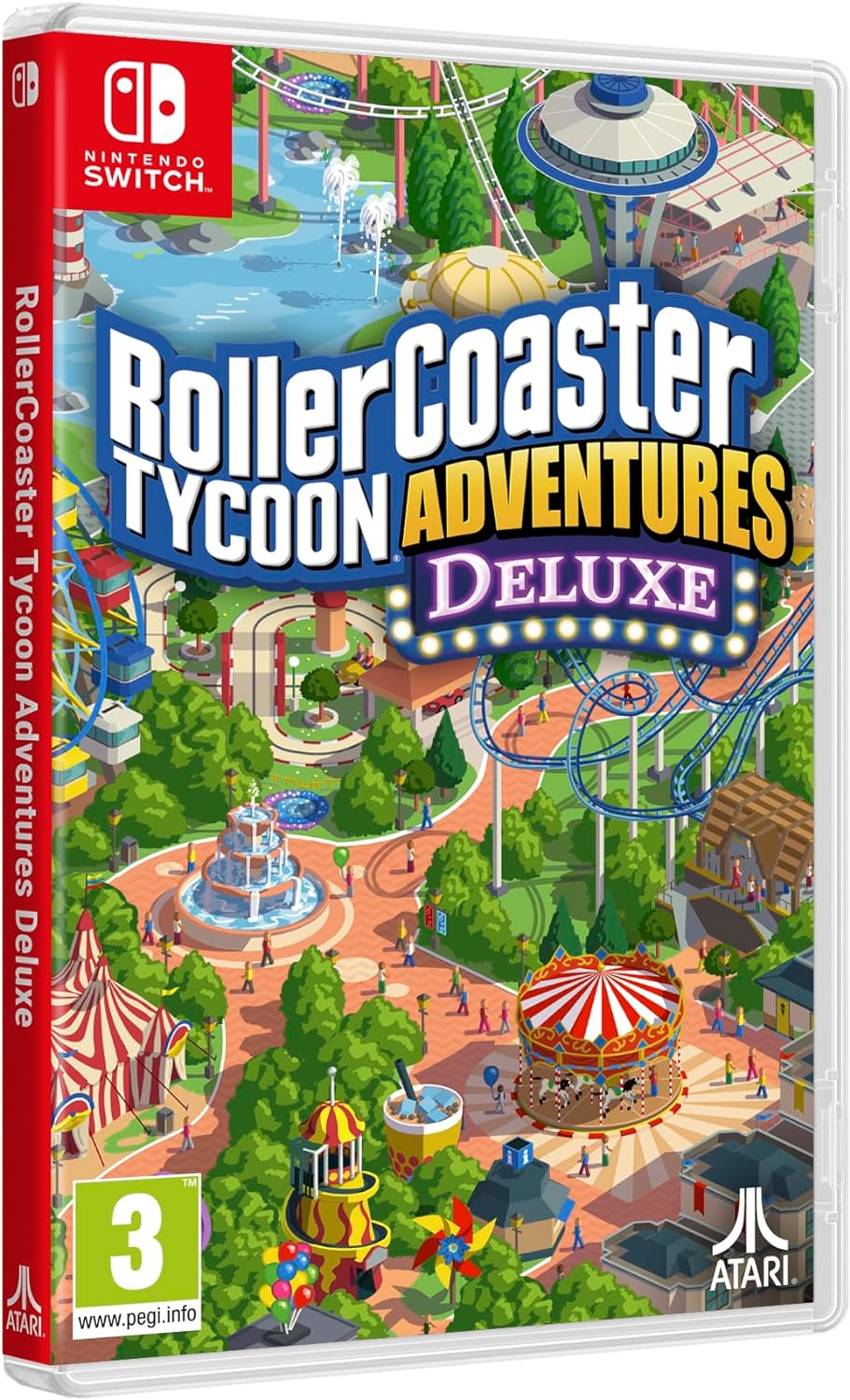 Игра RollerCoaster Tycoon Adventures Deluxe Switch полностью на иностранном языке 5790₽