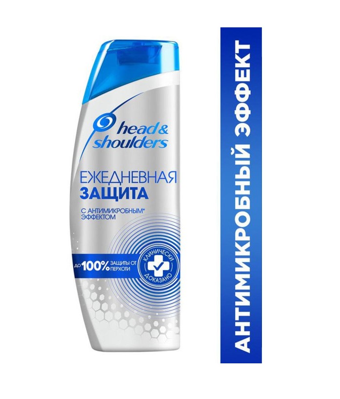 фото Шампунь для волос head & shoulders ежедневная защита против перхоти 300 г