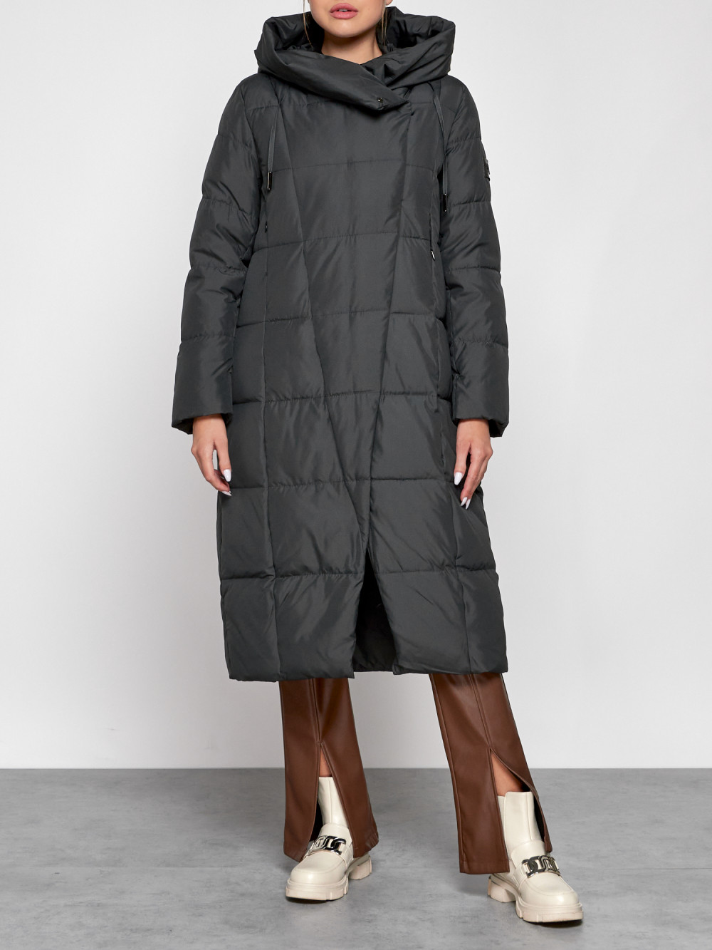 

Пальто женское NoBrand AD13363 черное M, Черный, AD13363