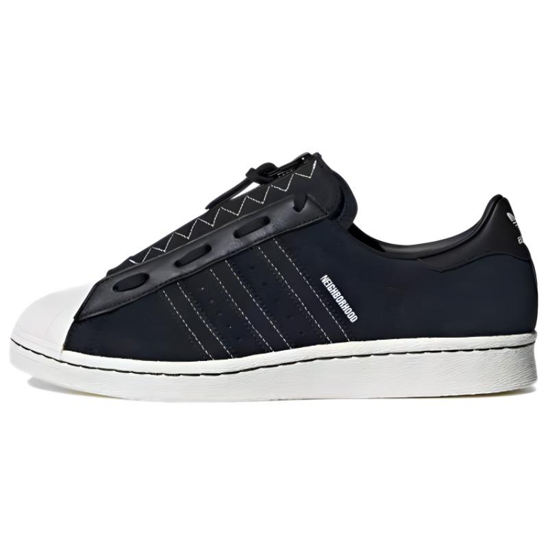 

Кеды унисекс Adidas NEIGHBORHOOD x adidas originals Superstar 80s черные 36 EU, Черный, NEIGHBORHOOD x adidas originals Superstar 80s