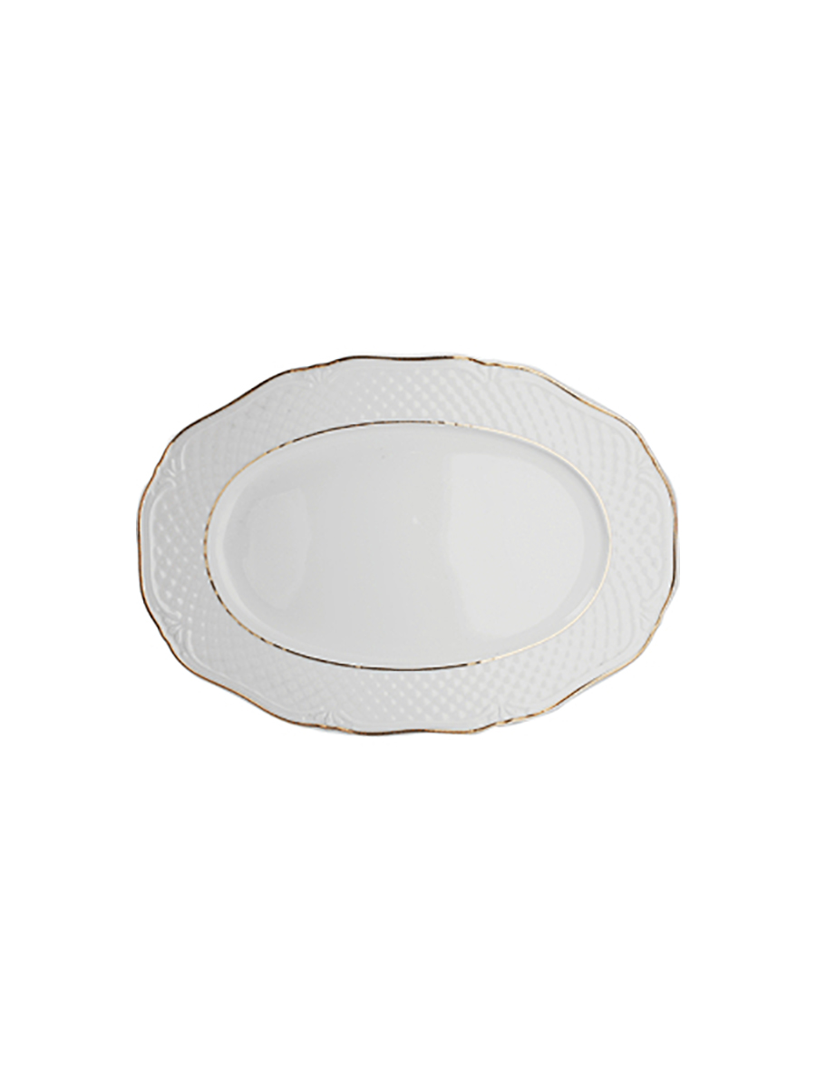

Блюдо овальное Afrodyta, 38х26,5х2,5 см, Lubiana, 2662-gold, CB-2662-gold
