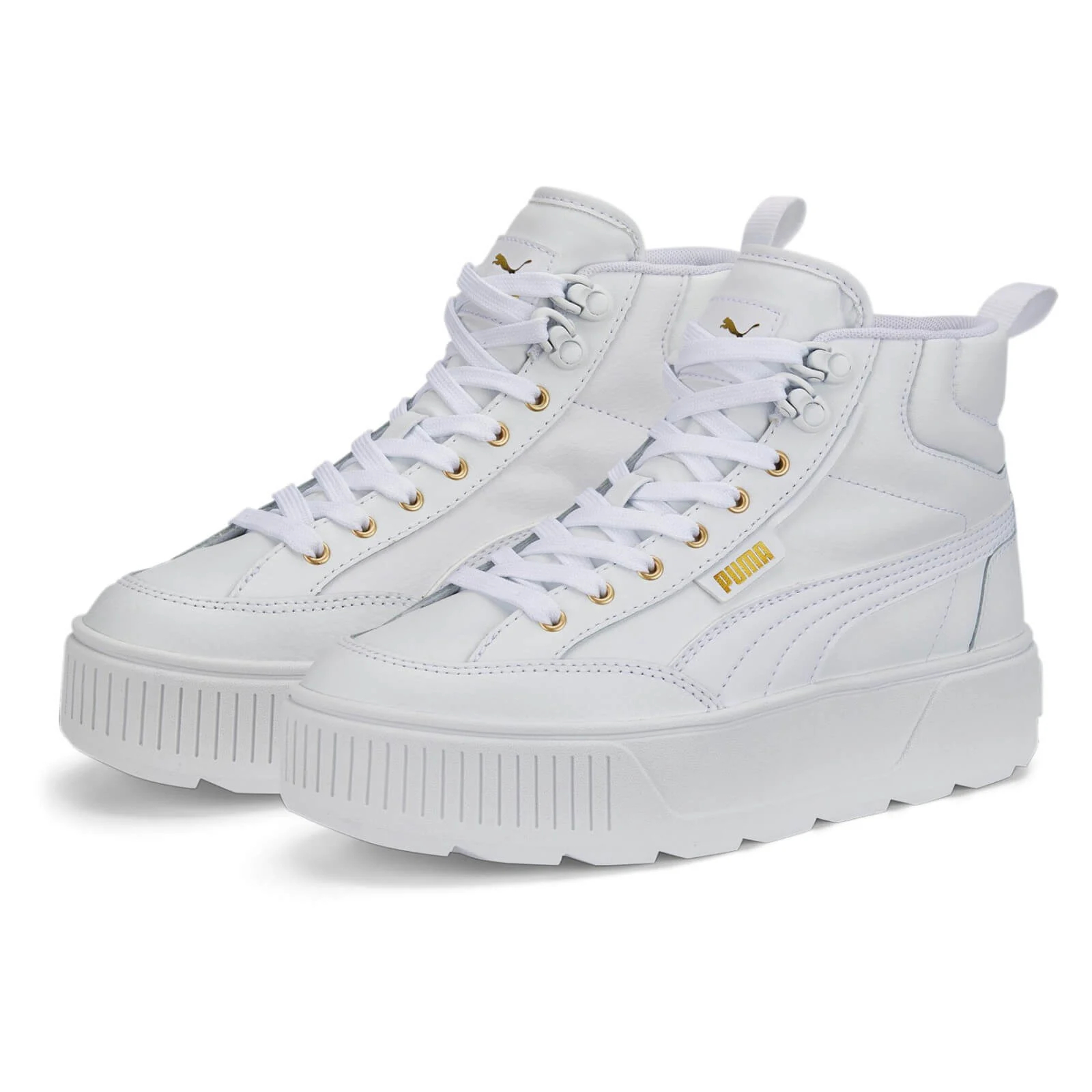 Кеды женские PUMA Karmen Mid 38585701 белые 38.5 RU белый