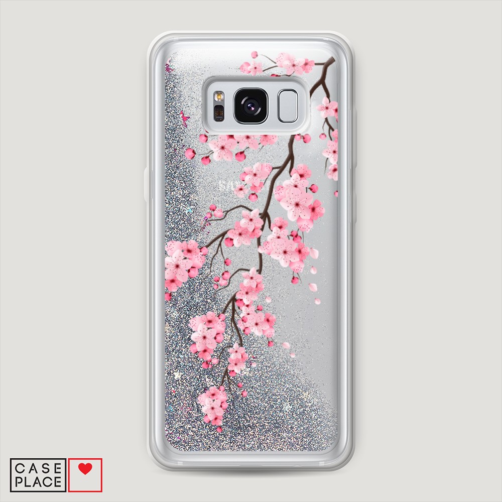

Чехол Awog на Samsung Galaxy S8 "Розовая сакура", Разноцветный, 24791-1