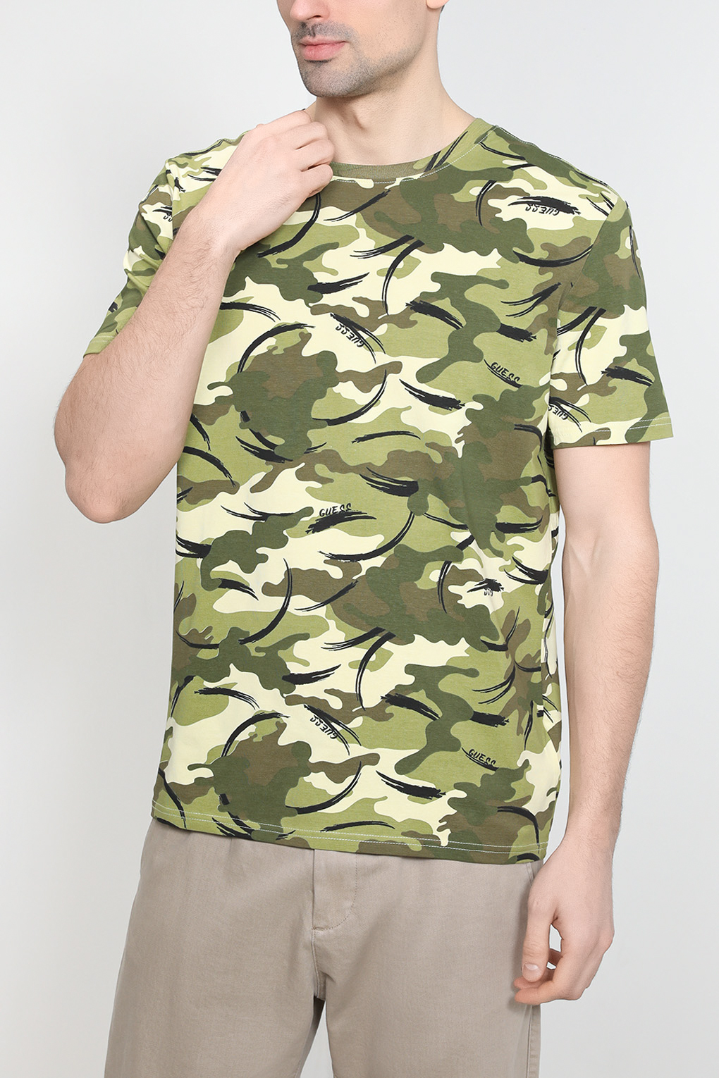 

Футболка мужская Guess M3RI04 J1314 зеленая 2XL, Зеленый, M3RI04 J1314