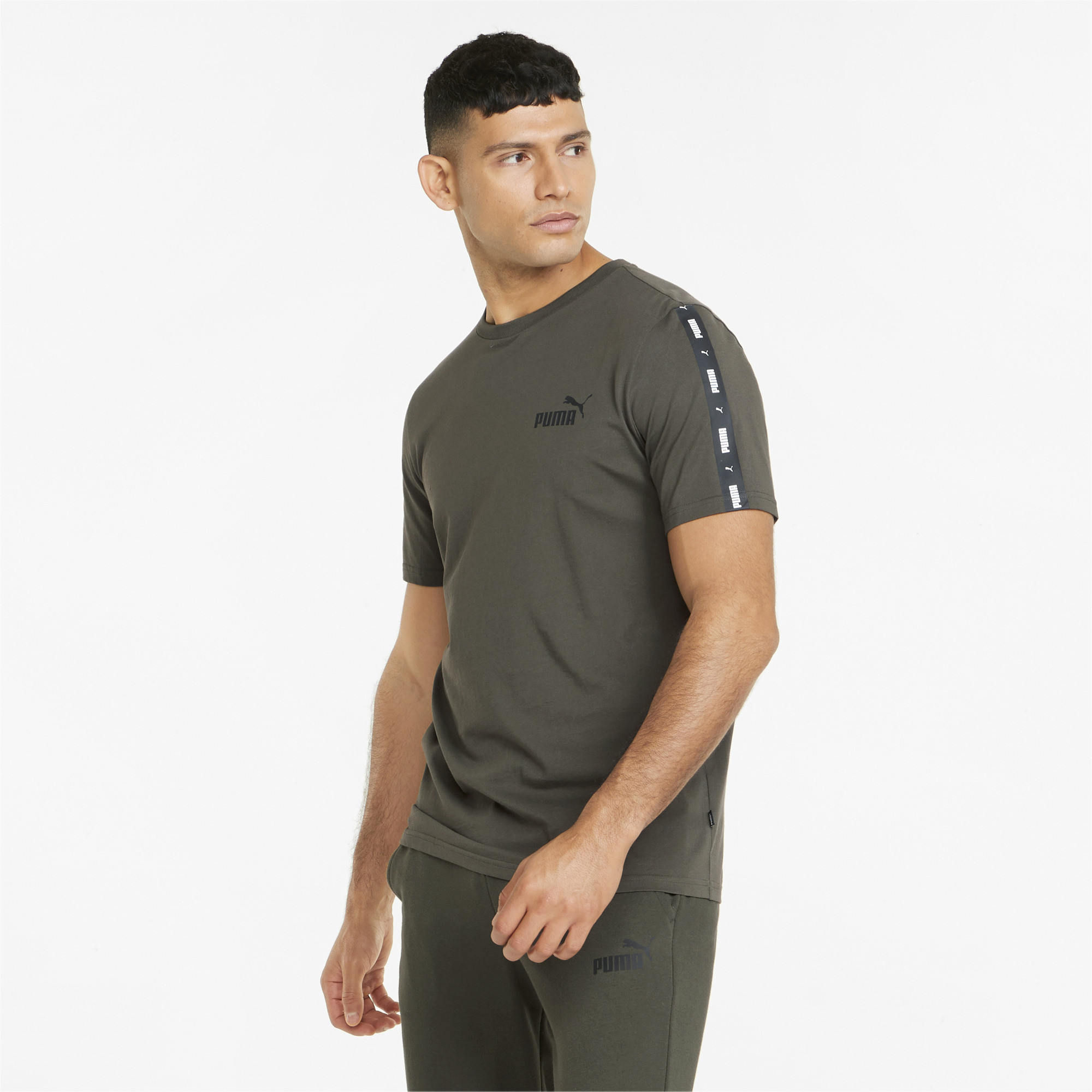 фото Футболка мужская puma 847382 зеленая xl