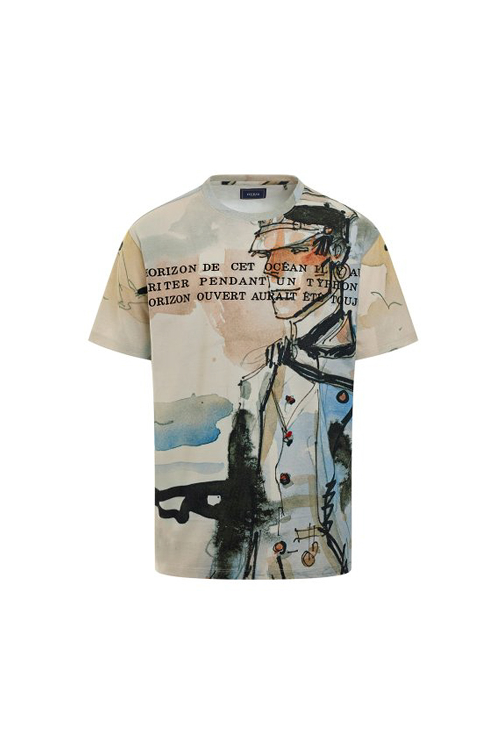 

Футболка мужская Guess M3RI25 KA260 бежевая M, M3RI25 KA260