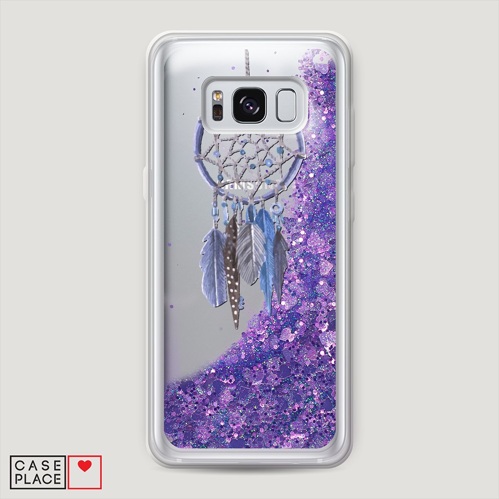 

Чехол Awog на Samsung Galaxy S8 "Синий ловец снов акварель", Разноцветный, 24792-1