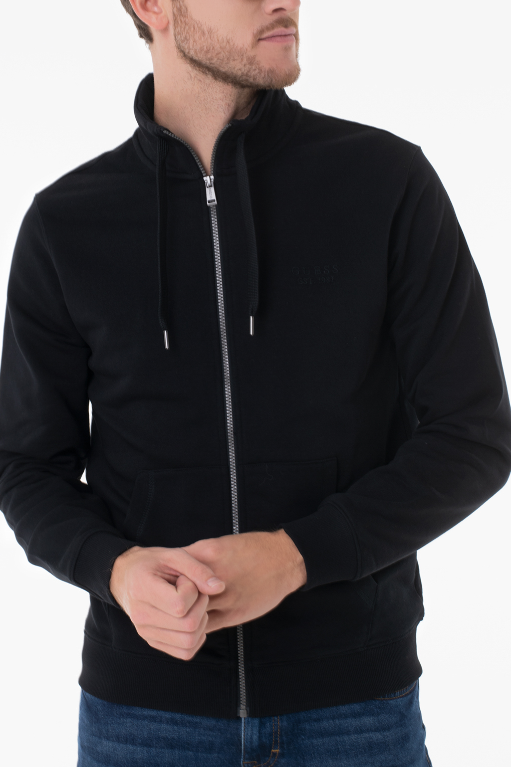 

Толстовка мужская Guess M3RQ80 KBK32 черная 2XL, Черный, M3RQ80 KBK32