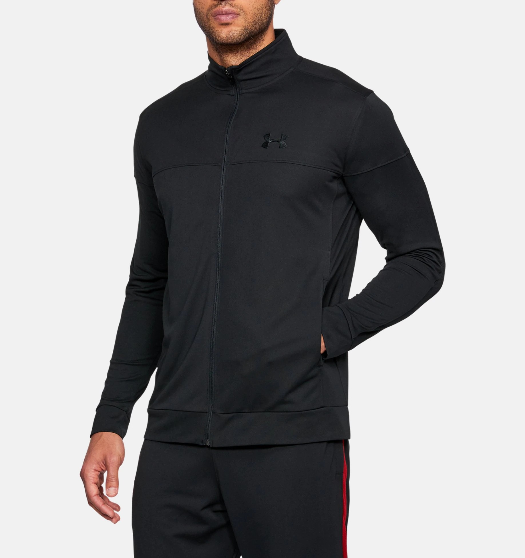 фото Толстовка мужская under armour 1313204-001 черная 50-52 ru