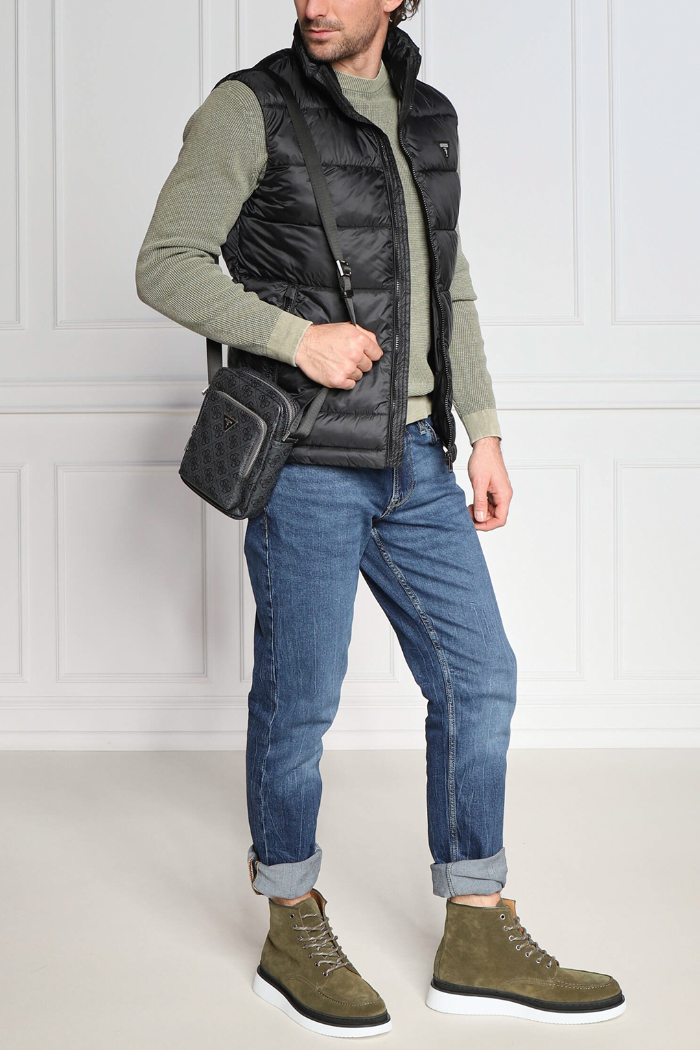

Джинсы мужские Guess M3RAS2 D4TB3 синие 32/32, Синий, M3RAS2 D4TB3