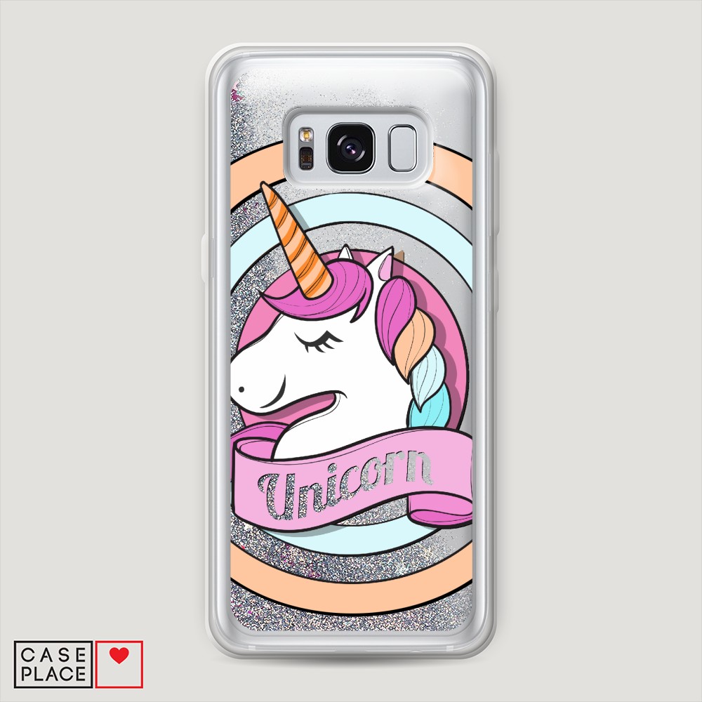 

Чехол Awog на Samsung Galaxy S8 "Unicorn зефирный", Разноцветный, 24791-1