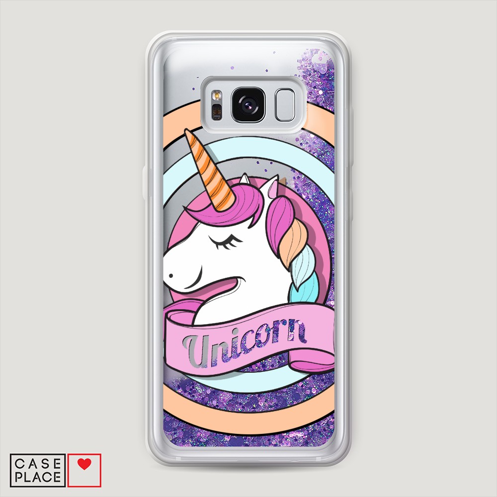 

Чехол Awog на Samsung Galaxy S8 "Unicorn зефирный", Разноцветный, 24792-1