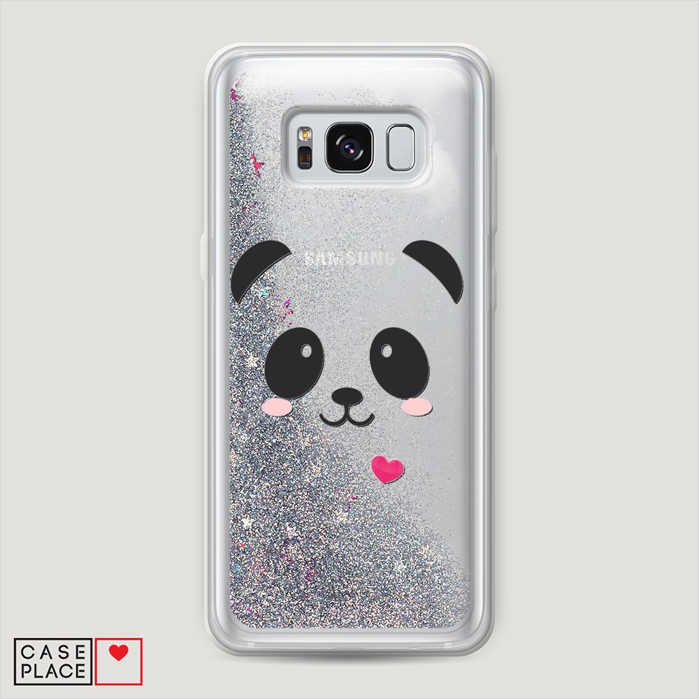 

Чехол Awog на Samsung Galaxy S8 "Влюбленный панда контур", Разноцветный, 24791-1
