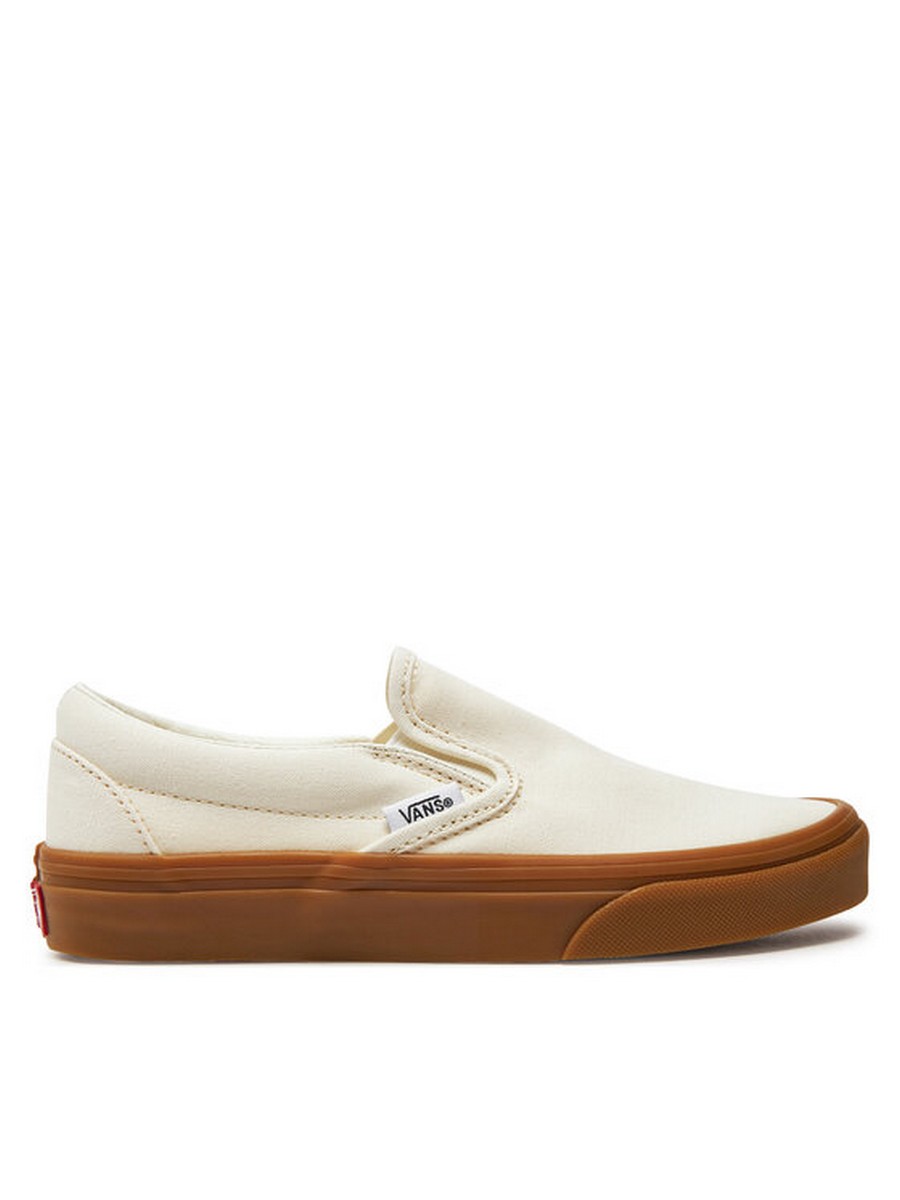 

Слипоны женские Vans Classic Slip-On VN000BVZOVM1 бежевые 43 EU, Бежевый, Classic Slip-On VN000BVZOVM1