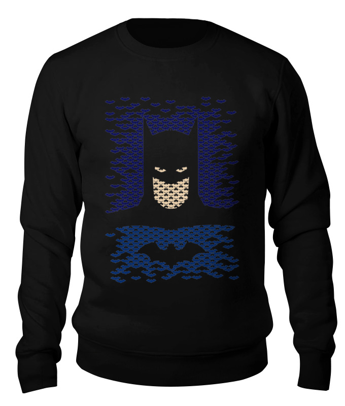 

Свитшот унисекс Printio Бетмэн (batman) черный S, Бетмэн (batman)