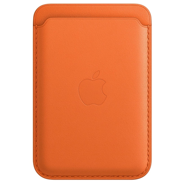 Apple iPhone Leather Wallet MagSafe Orange (MPPY3)