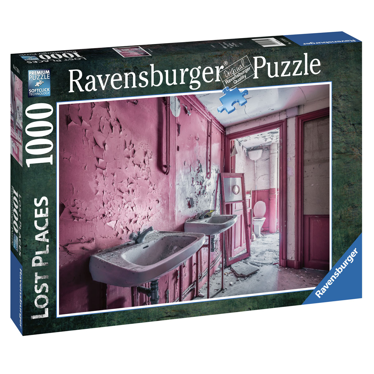 

Пазл серии Затерянный мир Ravensburger - Ванная, 1000 деталей, Ванная