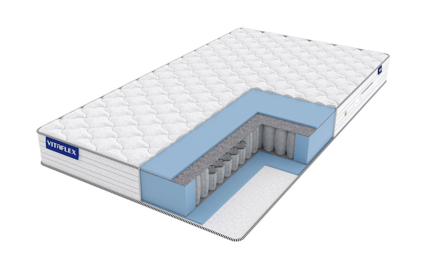 

Матрас Vitaflex Foam 80х195, Белый, Foam