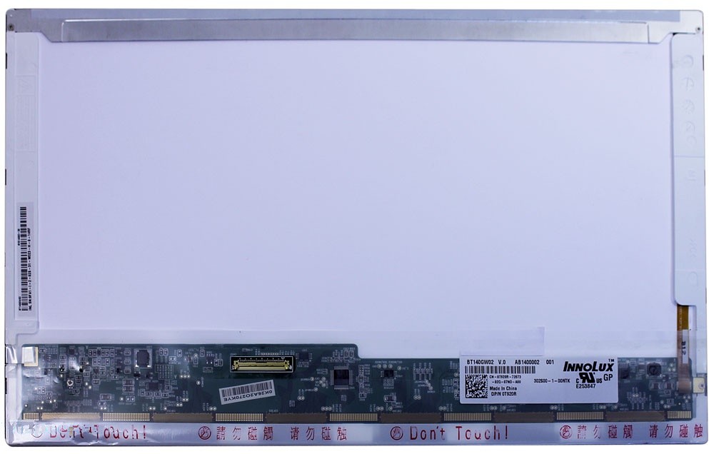 

Матрица OEM для ноутбука BT140GW02 v.0 (10015703V), совместимая с p/n: BT140GW02 v.0
