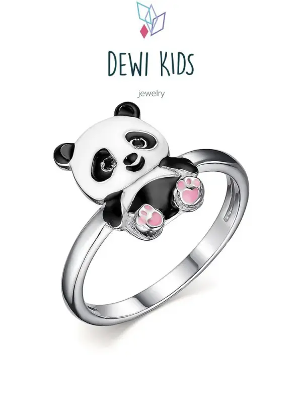 Кольцо из серебра р.13 DEWI KIDS 901012088, фианит