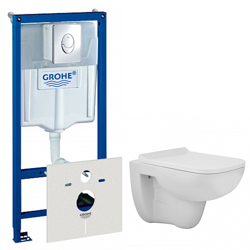 

Инсталляция Grohe Rapid SL 38750001 4 в 1, Florentine