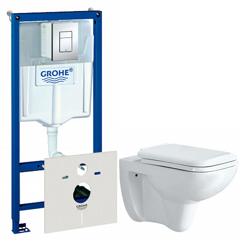 

Инсталляция Grohe Rapid SL 38775001 4 в 1, Florentine